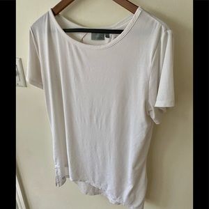 Athleta Women's L Short Sleeve Tee T-Shirt Top